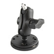 RAM Triple Magnetic Double Ball Mounts 1/4