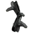 RAM Double Socket Swivel & Ratchet Arm - C Size