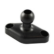 RAM Snap-Link Ball with Diamond Plate