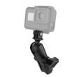 RAM Double Socket Arm with Universal Action Camera Adapter