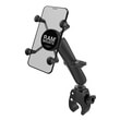RAM X-Grip Phone Mount with RAM Tough-Claw Small Clamp Base - Long