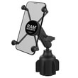 RAM X-Grip Large Phone Mount with RAM Stubby Cup Holder Base