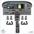 Piper Seminole PA-44-180 Instrument Panel Poster