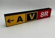 AV8R Taxiway Guidance Sign