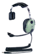 David Clark UAV Single Ear Headset 40523G-01 - Open Box