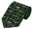 WWII Fighter Plane Tie - 100% Silk